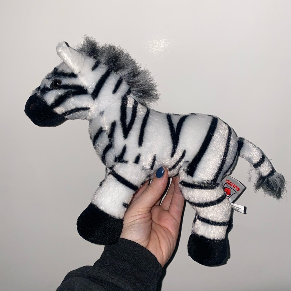 Webkinz- Zebra- Retired- No code- HM163